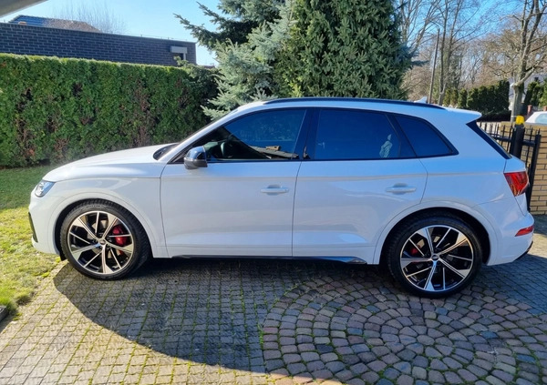 Audi SQ5 cena 210000 przebieg: 34000, rok produkcji 2020 z Lidzbark małe 277